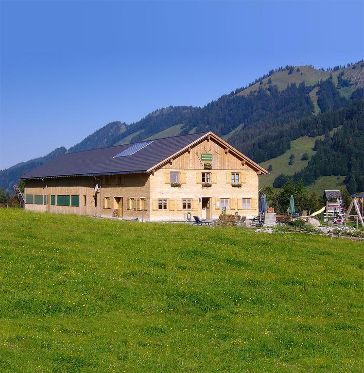 Jausenstation Neuschwand Villa Hittisau Eksteriør bilde