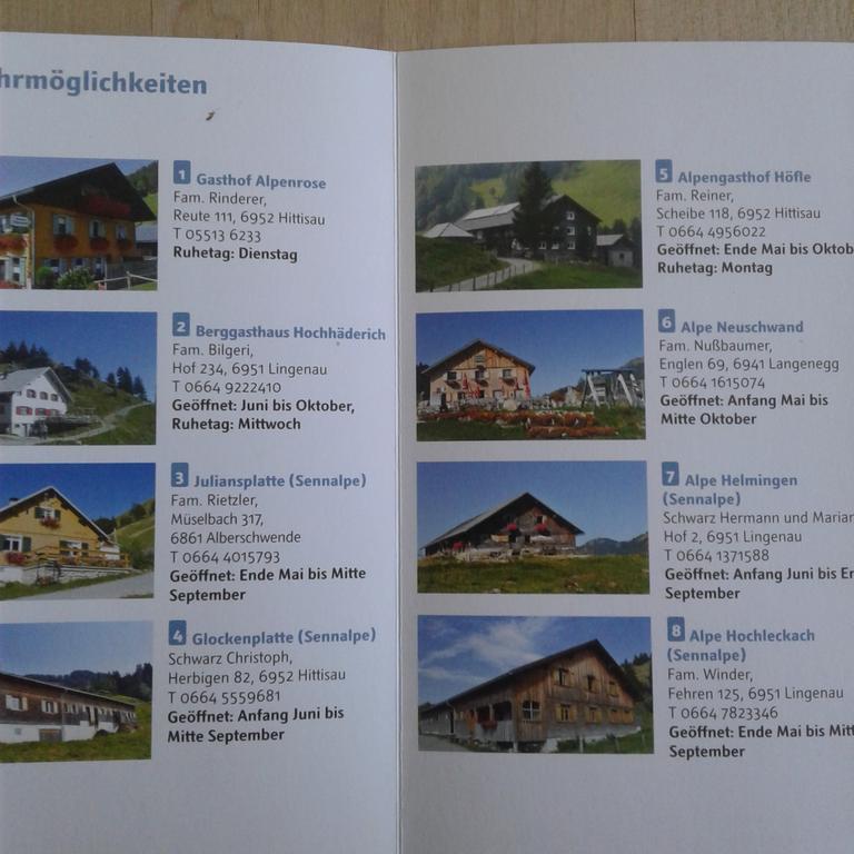 Jausenstation Neuschwand Villa Hittisau Eksteriør bilde