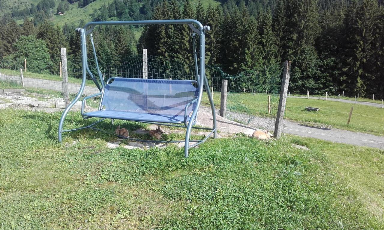Jausenstation Neuschwand Villa Hittisau Eksteriør bilde